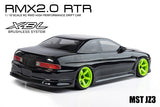 MST 533807BK RMX 2.0 1/10 RWD RTR BRUSHLESS RC Drift Car JZ3 Black Body