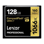 Lexar Professional 1066x 128GB CompactFlash Card