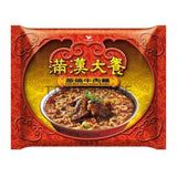 Uni-President Chili Beef Favor Instant Noodles 統一滿漢大餐 蔥燒牛肉麵
