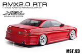 MST 533807R RMX 2.0 1/10 RWD RTR BRUSHLESS RC Drift Car JZ3 Red Body