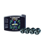TYREDOG TPVMS TPMS TD-1800A-X External Tyre Pressure Vibration Monitoring System (4 Sensors)