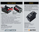 MST 531552R CFX-W 313mm (2.4G) J45C (Red) RTR Crawler