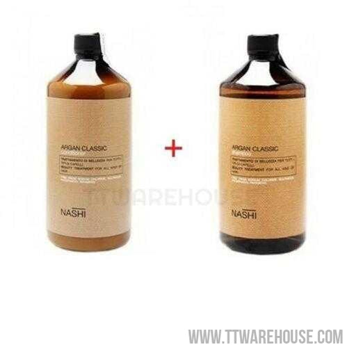 LANDOLL NASHI ARGAN Shampoo 1000ml +Conditioner 1000ml Beauty Treatmen –  TTWAREHOUSE