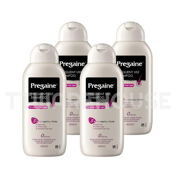 stimulere respektfuld Taiko mave 4 Bottles) PREGAINE Frequent Use Shampoo For Thinning / Hair Loss Rog –  TTWAREHOUSE