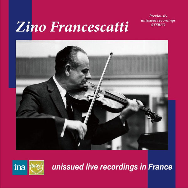 法國小提琴大師:富蘭奇斯卡第~從未曝光的法國實況錄音系列 第二集 / 柴可夫斯基與布拉姆斯小提琴協奏曲