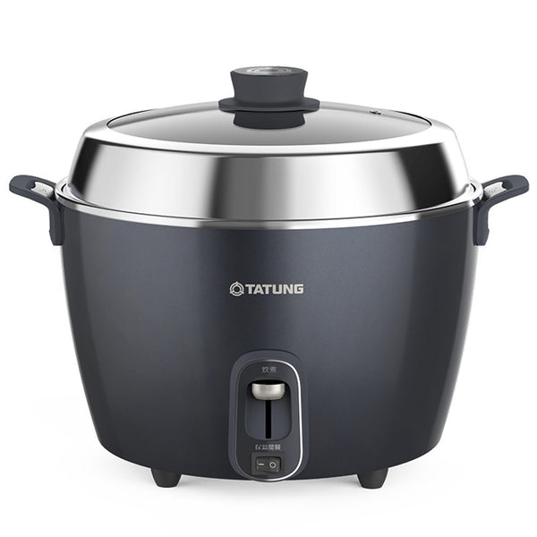 TATUNG 11-Cup Rice Cooker with Stainless Steel Accessories (Blue Black, TAC-11R-MPB)