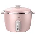 Tatung 10-Cup Sakura Pink Rice Cooker with Stainless Accessories