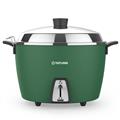 Tatung 10-Cup Sakura Pink Rice Cooker with Stainless Accessories