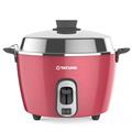 Tatung 10-Cup Sakura Pink Rice Cooker with Stainless Accessories