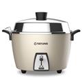 Tatung 6-Cup Stainless Steel Rice Cooker with Accessories TAC-06L-MCAG