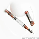 TWSBI Diamond 580 AL R Fountain Pen (EF/F/M/B/Stub1.1mm) Affogato w/Onyx 雅芙佳朵&黑鈦