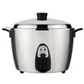 Tatung 10-Cup Sakura Pink Rice Cooker with Stainless Accessories