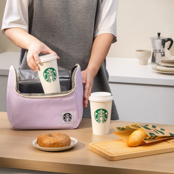Starbucks Insulated Tote Bag in Purple