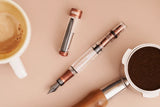TWSBI Diamond 580 AL R Fountain Pen (EF/F/M/B/Stub1.1mm) Affogato w/Onyx 雅芙佳朵&黑鈦