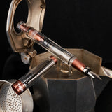 TWSBI Diamond 580 AL R Fountain Pen (EF/F/M/B/Stub1.1mm) Affogato w/Onyx 雅芙佳朵&黑鈦