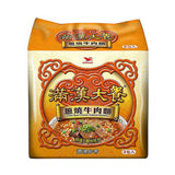 Uni-President Chili Beef Favor Instant Noodles 187g 統一滿漢大餐 蔥燒牛肉麵