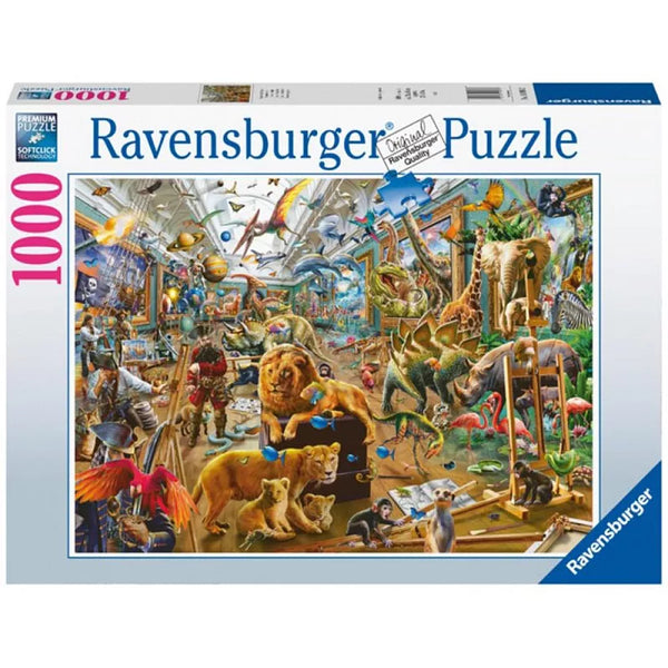 德國Ravensburger維寶拼圖 動物畫廊(1000P)