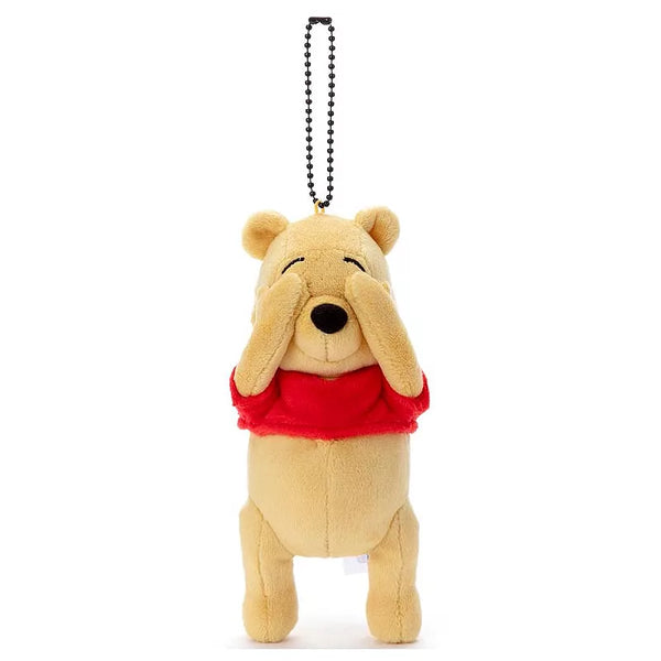 T-ARTS 迪士尼MEME系列 捂眼維尼吊飾