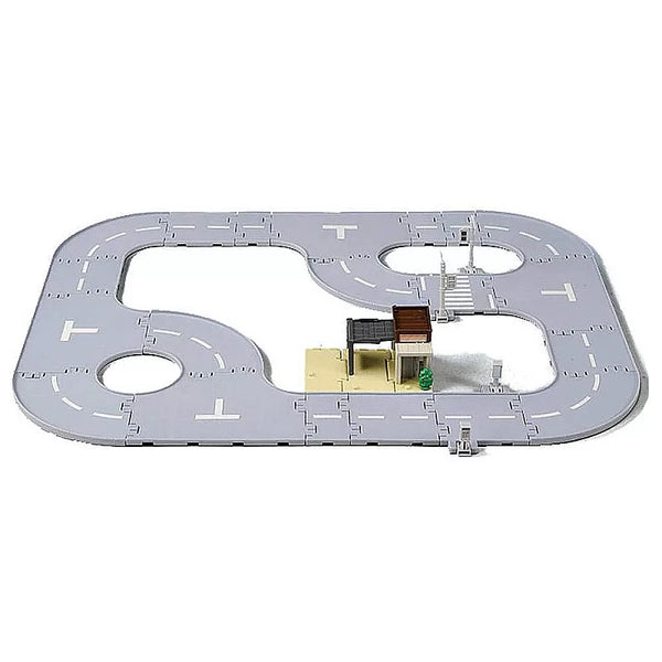 TOMICA 新城鎮 連接道路組(附房子)