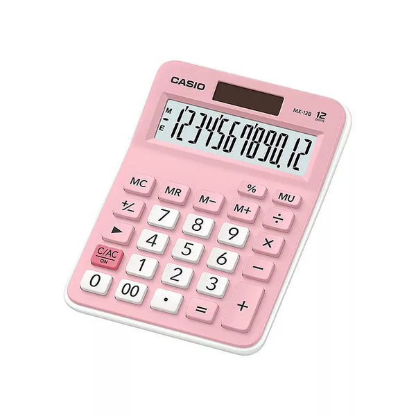 卡西歐CASIO商務系列12位數計算機 MX-12B-PK