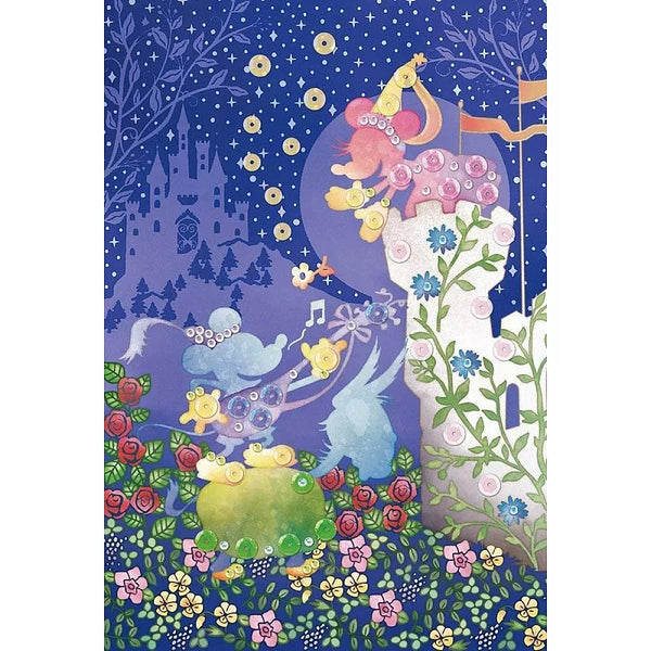 EPOCH拼圖 迷你拼圖裝飾系列  米奇與米妮 70片 附框