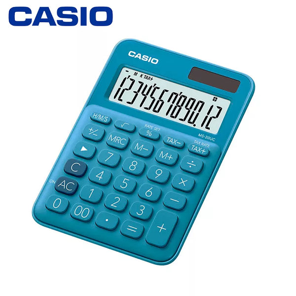 CASIO MS-20UC 馬卡龍計算機 藍