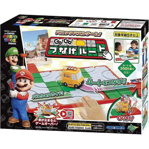 EPOCH 瑪利歐拼圖軌道車遊戲組