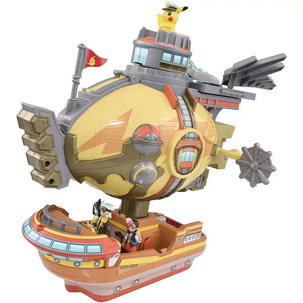 Pokemon 精靈寶可夢 寶可夢變形場景組 勇猛淺蔥號