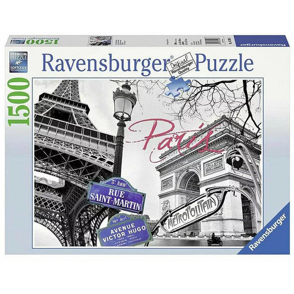 德國Ravensburger維寶拼圖 巴黎,我的愛(1500P)