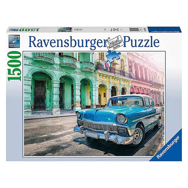 德國Ravensburger維寶拼圖 古巴汽車(1500P)