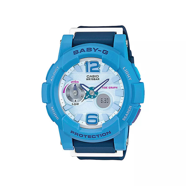 CASIO Baby-G系列 極限層次潮汐運動腕錶-藍