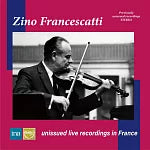 法國小提琴大師:富蘭奇斯卡第~從未曝光的法國實況錄音系列 第二集 / 柴可夫斯基與布拉姆斯小提琴協奏曲