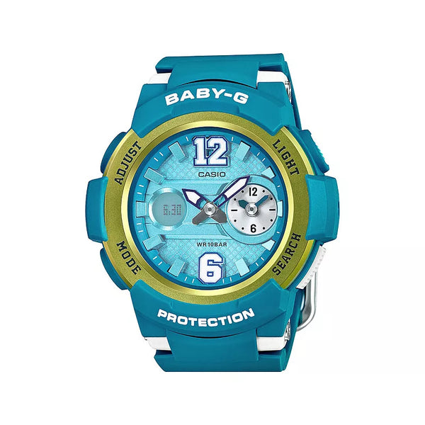 CASIO Baby-G 活力甜心運動休閒腕錶- 藍