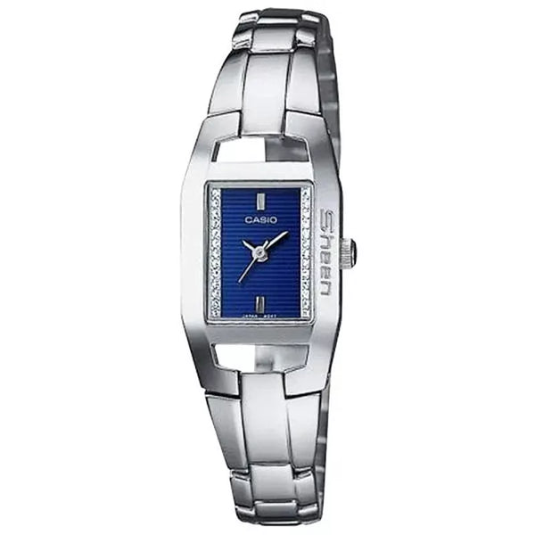 CASIO SHEEN系列 甜美氣質腕錶-藍