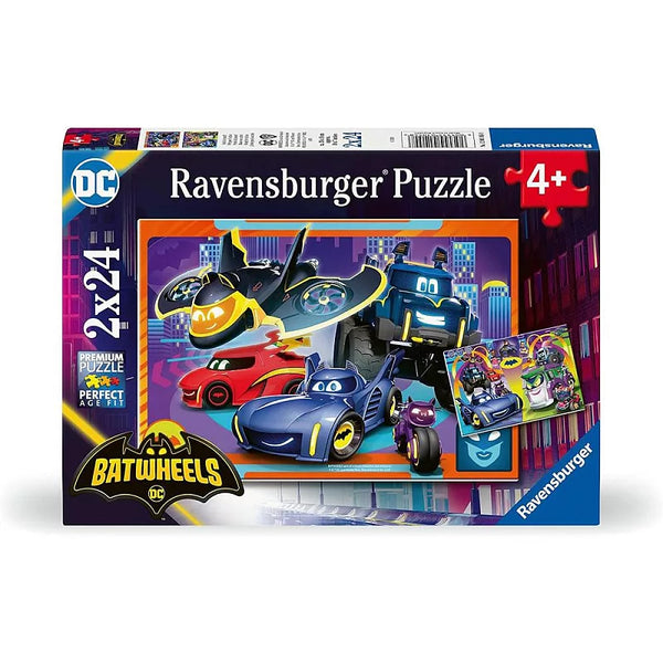 德國Ravensburger 維寶拼圖 超級蝙蝠車 (2x24P)