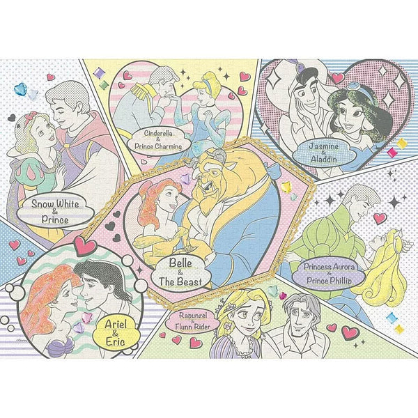 EPOCH拼圖 拼圖裝飾系列 迪士尼公主 Best Couples 500片