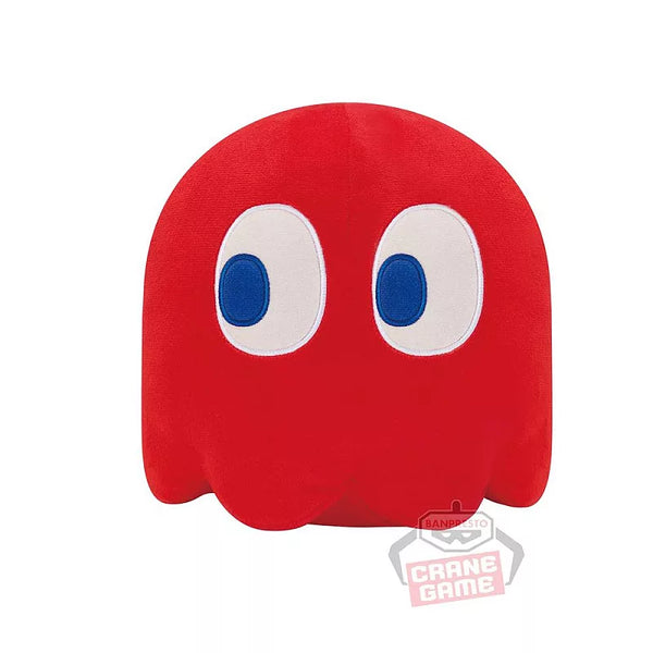 BANDAI 萬代 小精靈PAC-MAN絨毛 紅色鬼魂