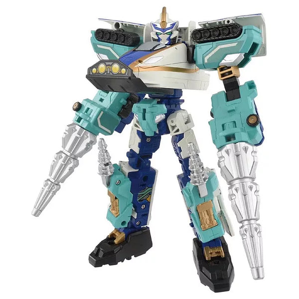 PLARAIL 新幹線變形機器人 變革世代_ E7 光輝號 鑽頭機型態