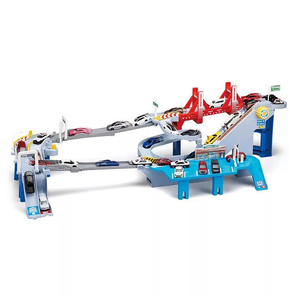 TOMICA 交通世界 變形高速道路組