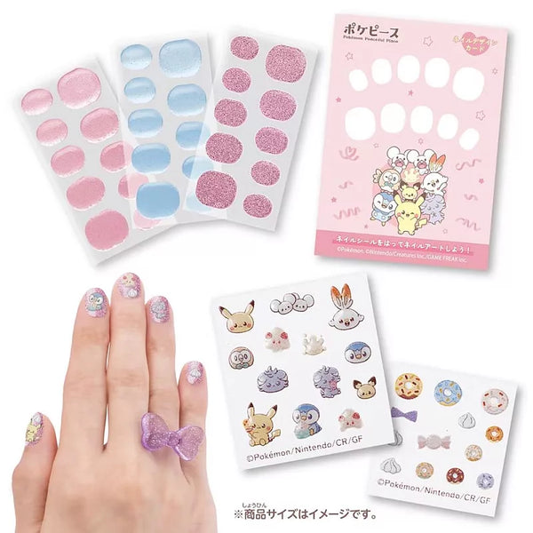 TAKARA TOMY Pokemon 寶可夢 Pokepeace 時尚美甲 甜點店