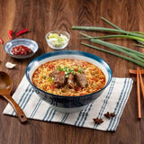 Uni-President Chili Beef Favor Instant Noodles 187g 統一滿漢大餐 蔥燒牛肉麵