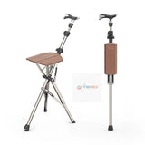 TA-DA Chair PRO Folding Aluminum Cane Chair Portable Walking Stick