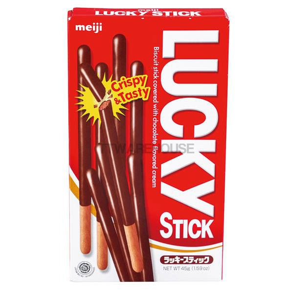 【Meiji明治】Lucky雙層巧克力棒45g