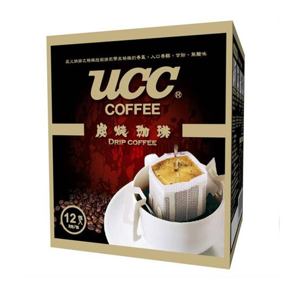 【UCC】炭燒濾掛式咖啡8gx12入