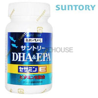 SUNTORY DHA + EPA + Sesamin EX, Made in Japan (120 Tablets / Bottle)