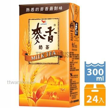 UNI-PRESIDENT MILK TEA (300ml x 24)《統一》麥香奶茶300ml (24入)