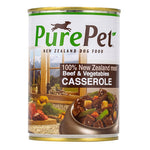 PurePet Canned Dog Food Beef & Vegetable 375g X 24 Count