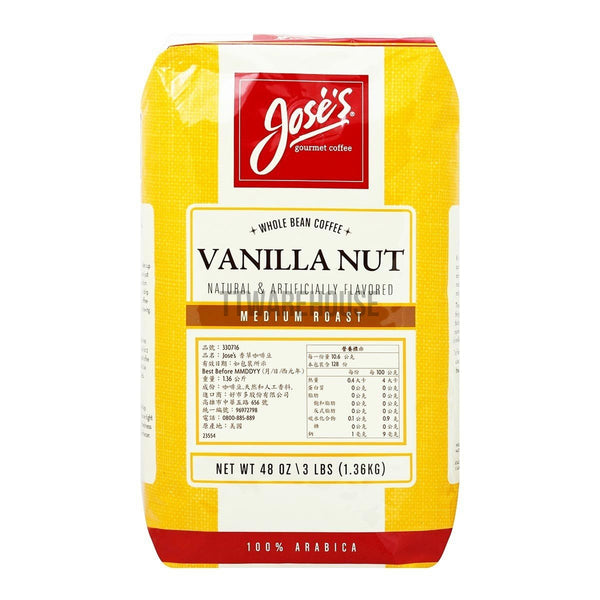 Jose's Vanilla Nut Coffee Bean 1.36KG