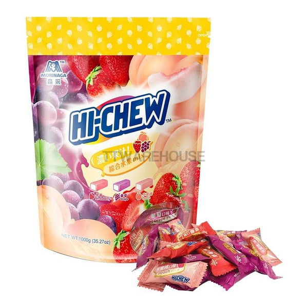Morinaga Hi-Chew Candy Stand-Up Bag Classic Mixed Fruits 1KG