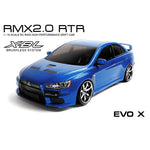 MST 533710B RMX 2.0 RTR Mitsubishi EVO X RWD 1/10 Brushless 2.4GHz (Blue)